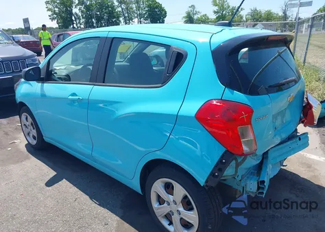 2022 Chevrolet Spark Fwd Ls Automatic из США, поврежденный, VIN KL8CB6SA5NC015253